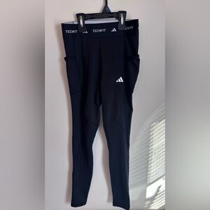 Adidas Black Techfit Leggings